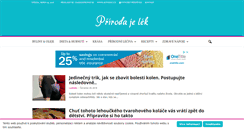 Desktop Screenshot of prirodajelek.cz