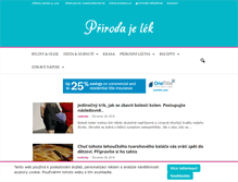 Tablet Screenshot of prirodajelek.cz